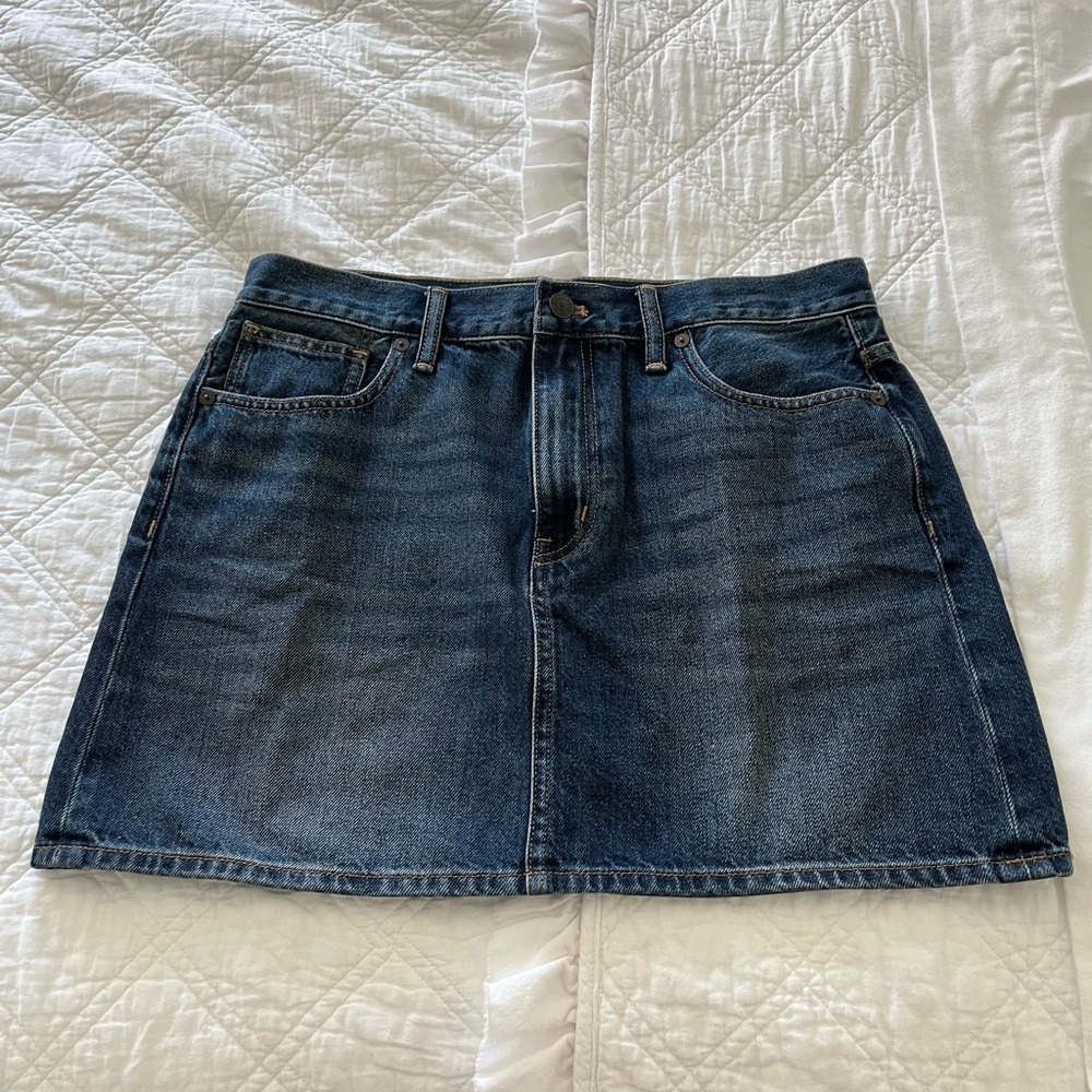 NWT Madewell denim miniskirt size 28